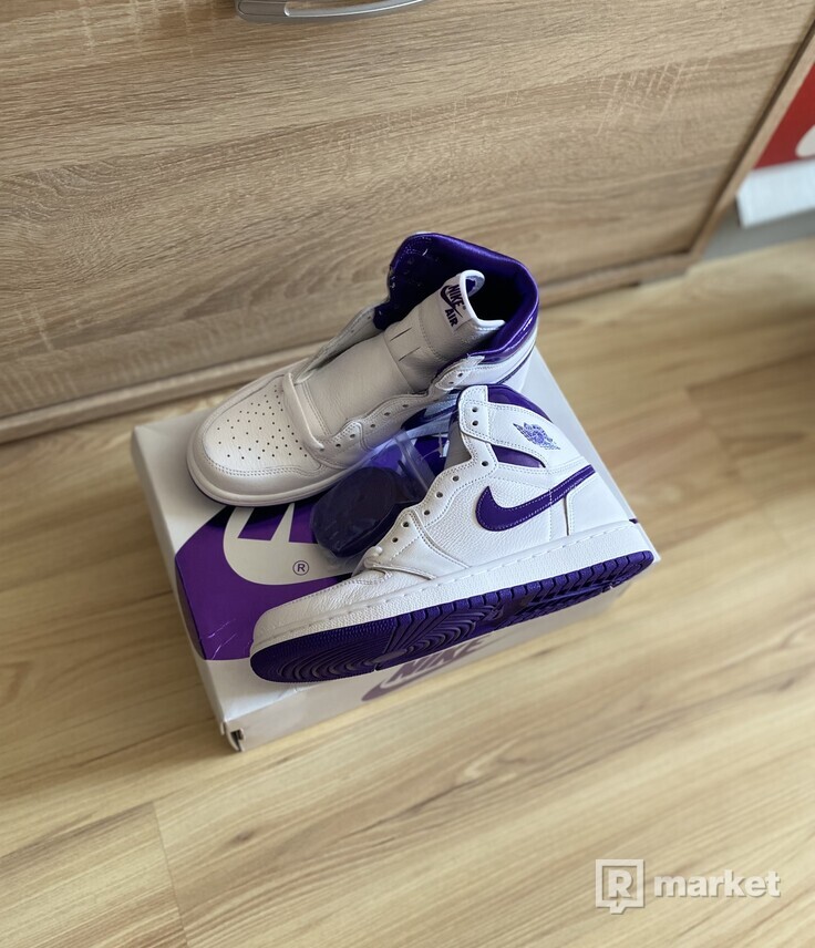 Jordan 1 High Court Purple