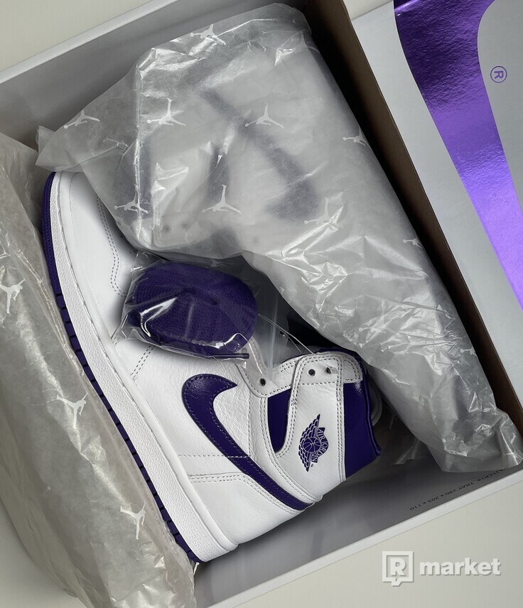 Nike air jordan 1 high Court Purple