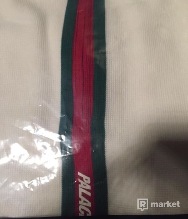 Palace VERTICAL WEAVE ZIP POLO