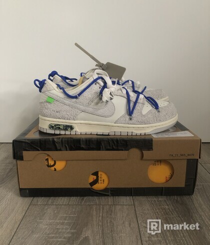 Nike Dunk Low X OFF WHITE lot 32