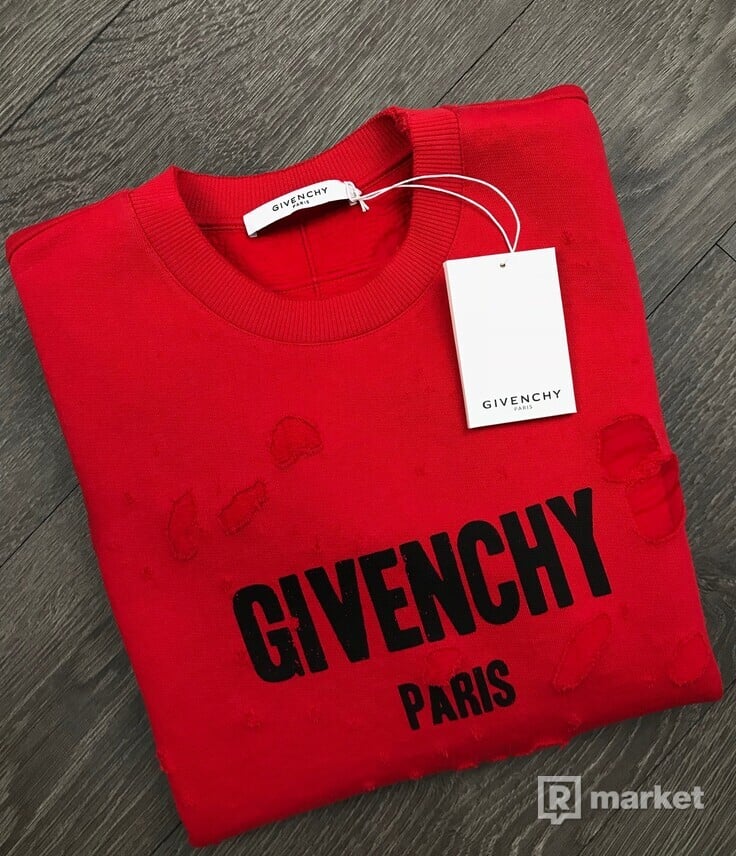 Givenchy destroyed mikina