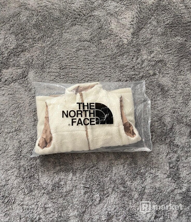The North Face Reversable Vest - Cream/Brown