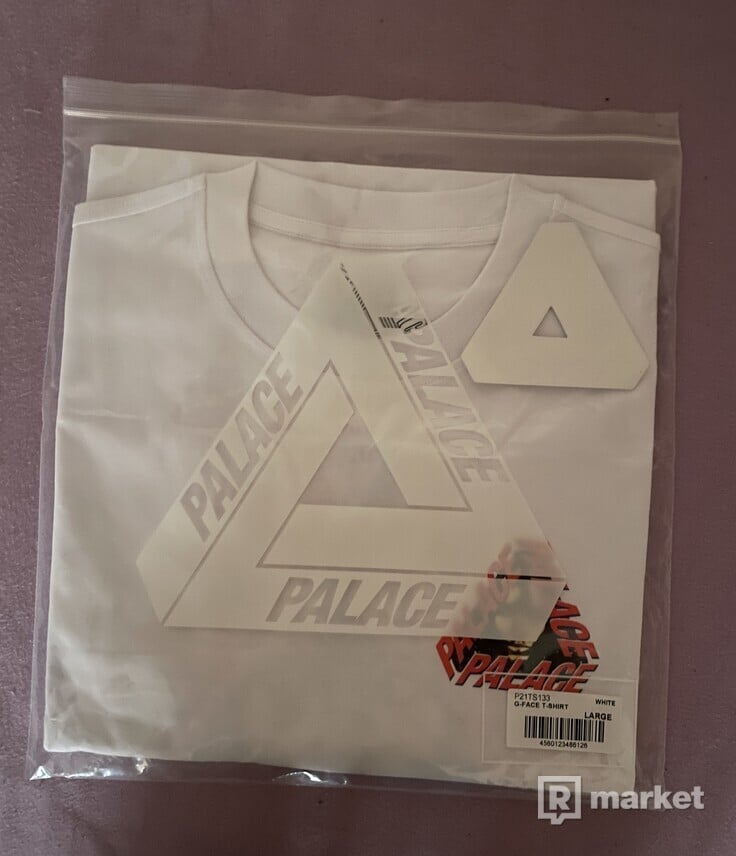 Palace Tee G-Face White