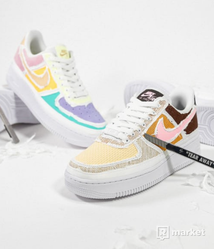 Air Force 1 Low Tear-Away Arctic Punch a Fauna Brown