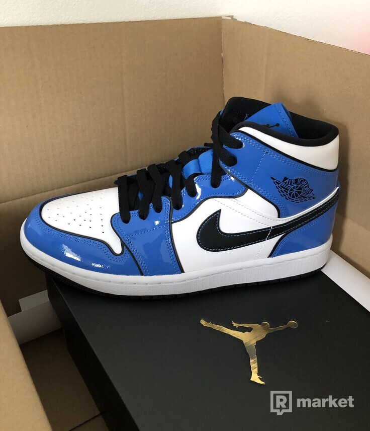 Nike Air Jordan Mid Se Signal Blue