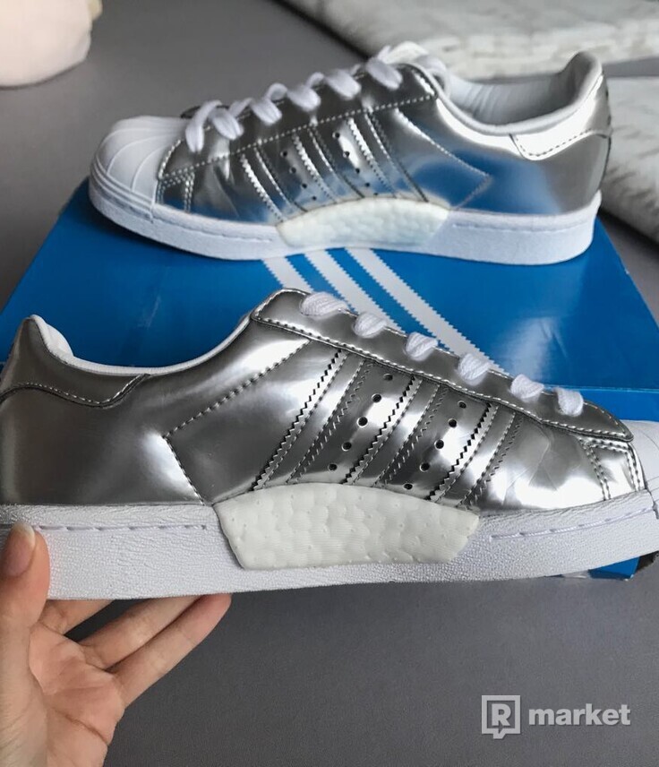 Adidas Superstar W Silver Boost 