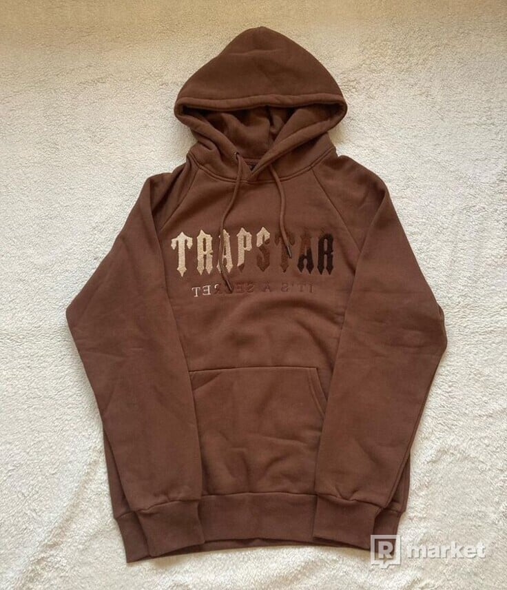 Trapstar Decoded Hoodie Tracksuit - Brown