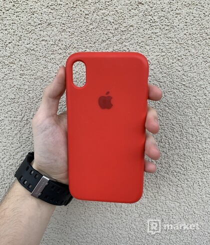Apple iPhone XR Red Silicone Case