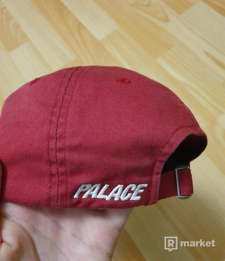 Palace P Six-Panel Cap (Red)