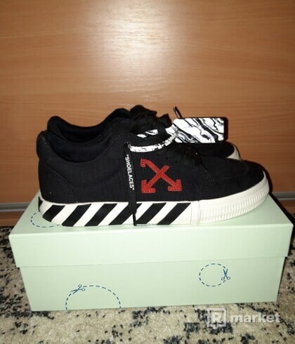 Off White Vulcanized Shoes