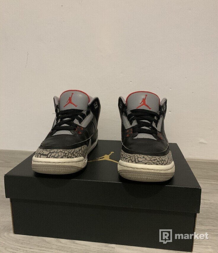 Jordan 3 black cement