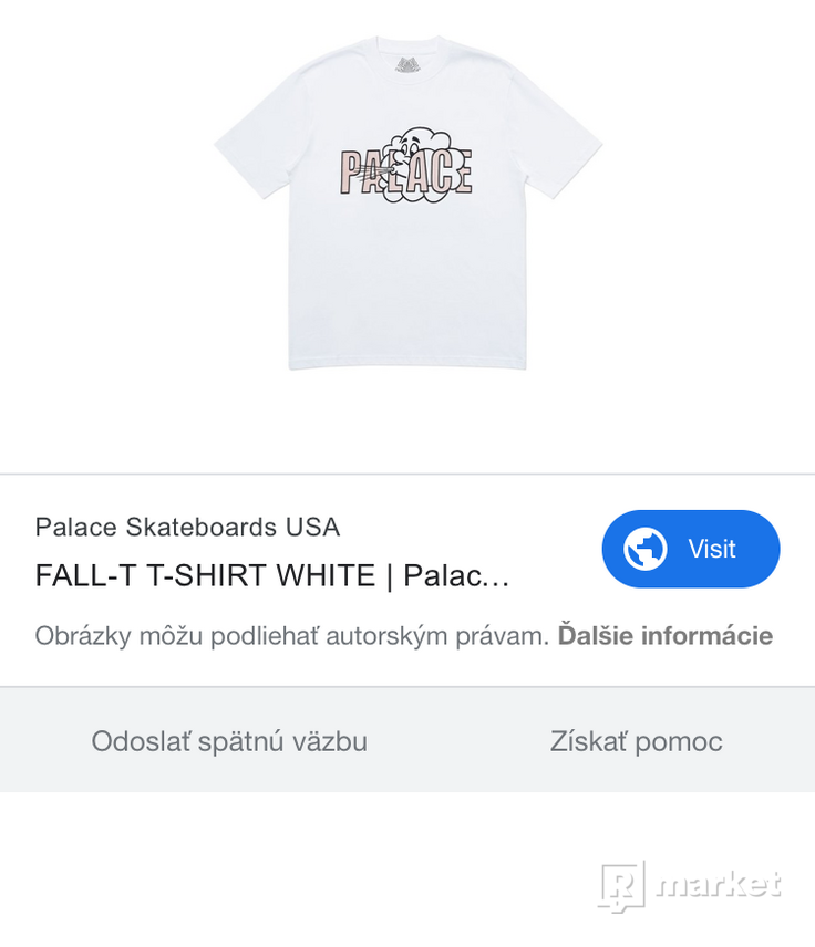 Palace fall-t t-shirt