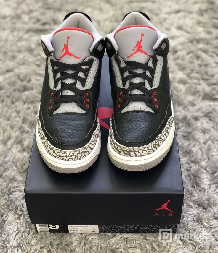 Jordan 3 Black Cement 2018