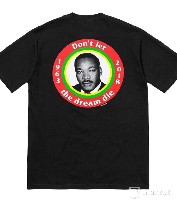Supreme MLK Dream tee black