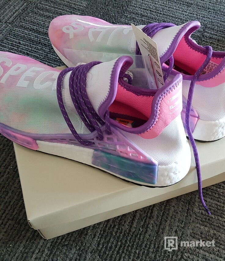 Pharrell x adidas Hu Holi NMD Pink Glow | EU 44 2/3 - US 10,5 