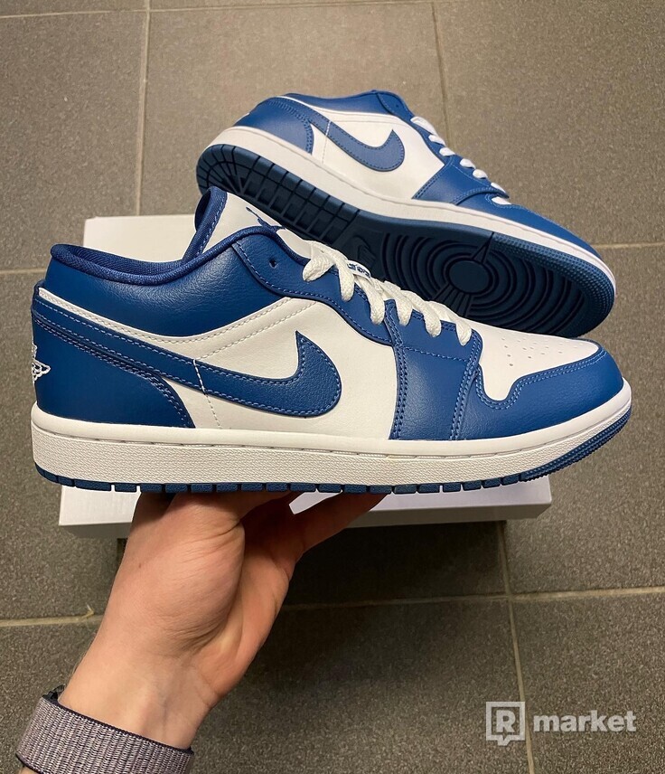 Nike Jordan 1 Low Marina Blue - EU 42