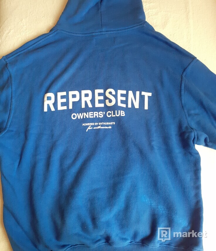 Represent owners club logo cotton hoodie