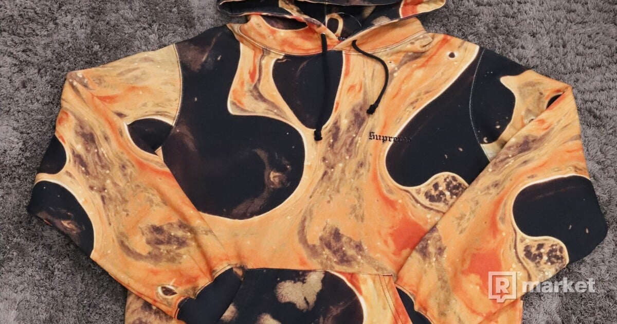 Supreme blood 2025 and semen hoodie