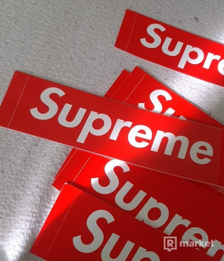 Supreme samolepky / Supreme stickers
