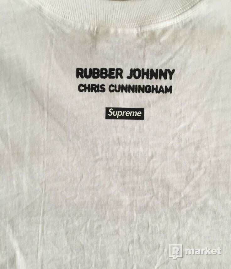 Supreme Chris Cunningham Rubber Johnny Tee White