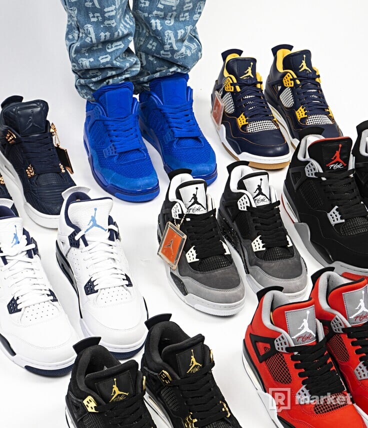Kolekce Jordan/Nike tenisek (120+ párů)
