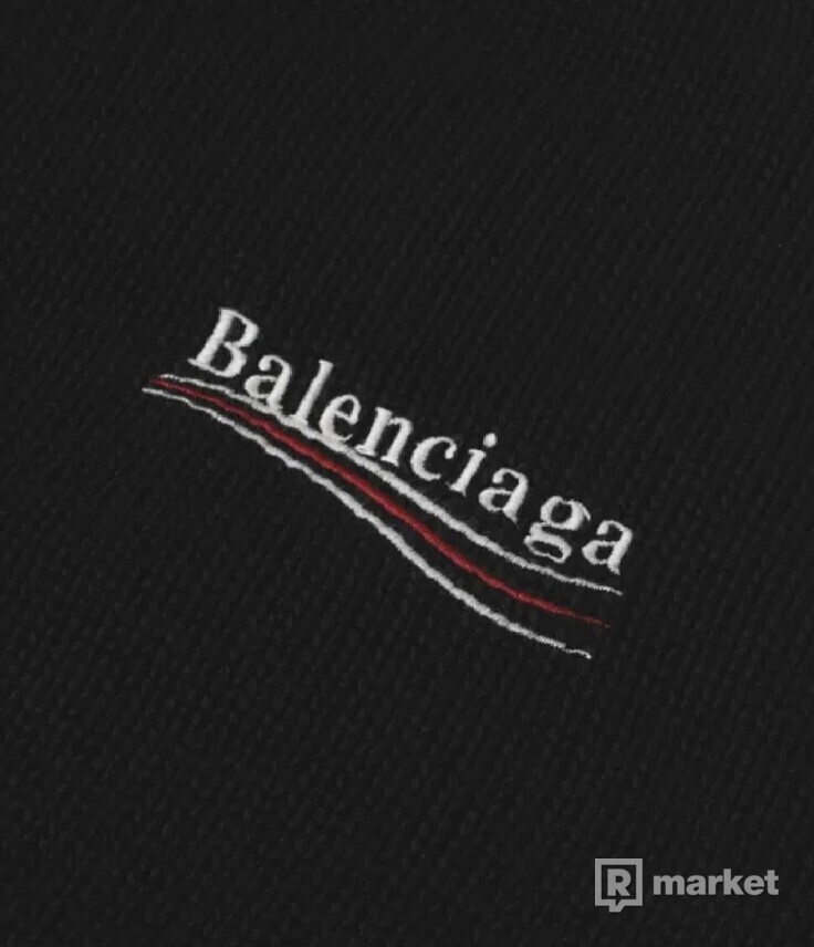 Balenciaga political logo