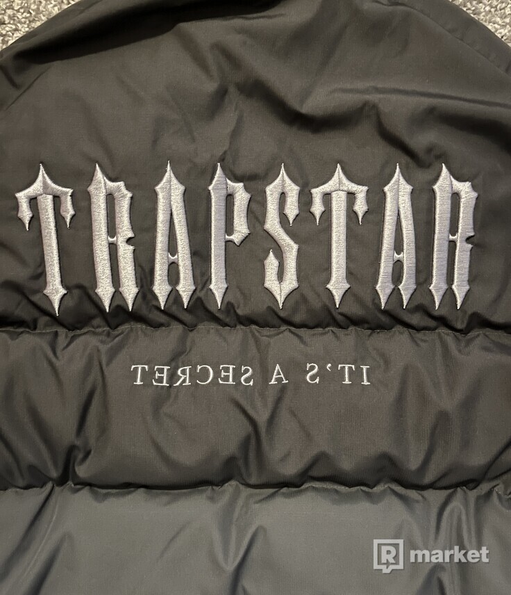 Trapstar Decoded Hooded Puffer 2.0 - Black Gradient