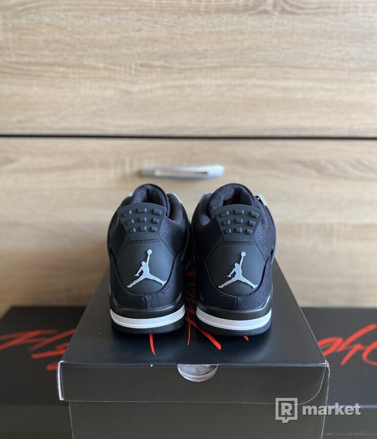 Jordan 4 Retro SE Black Canvas
