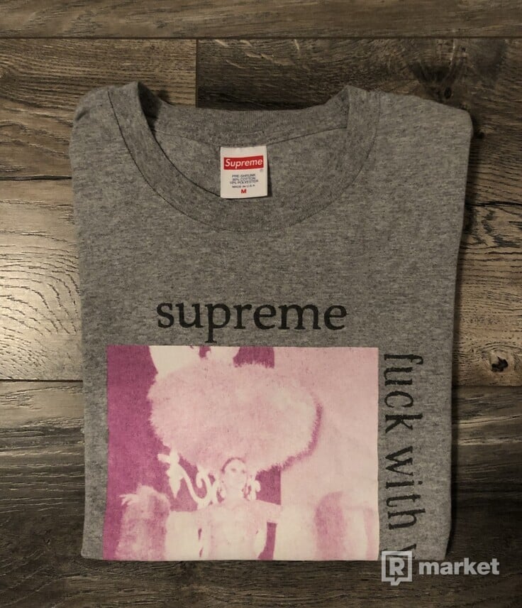 Supreme fuck with your head tee