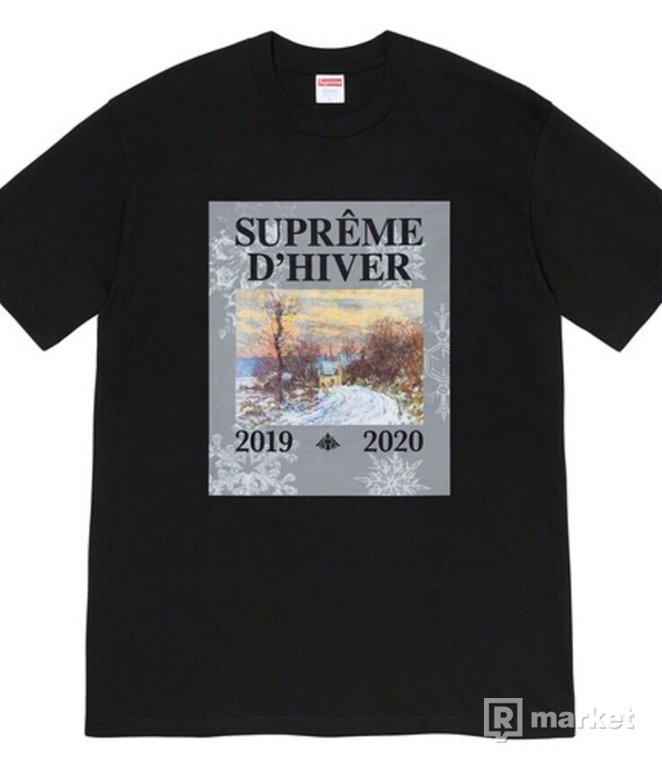 Supreme D'Hiver tee XL