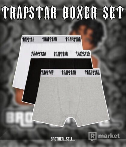 Trapstar 3 Pack Boxer Short