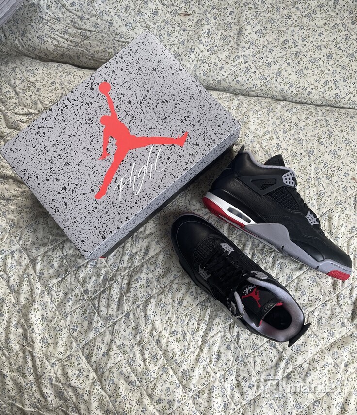 Nike Air Jordan 4 Bred "Reimagined"