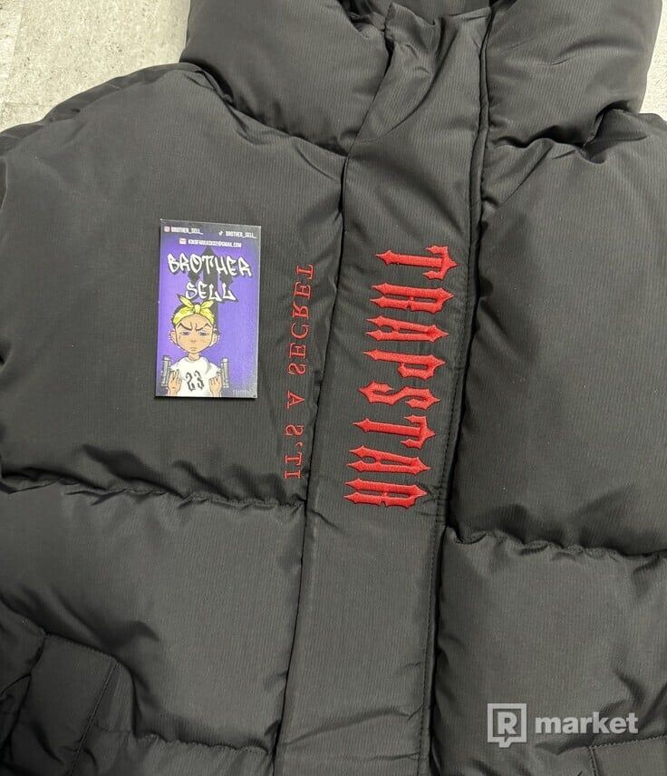 Trapstar Decoded 2.0 Puffer Jacket  Infrared Edition