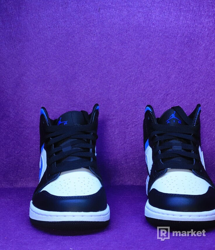 Nike Air Jordan  1 Mid “White Black Royal”