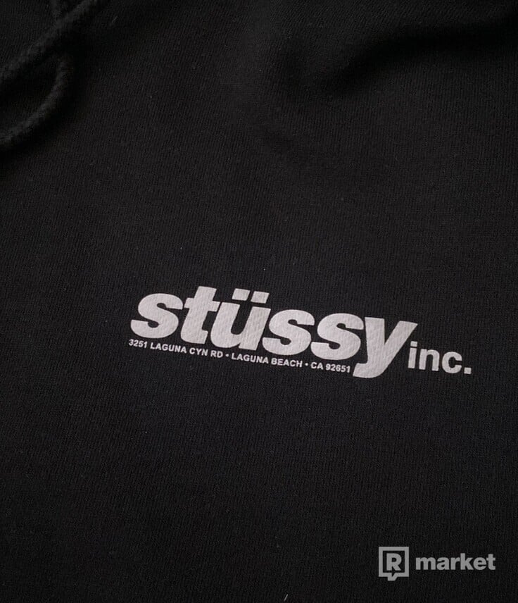 Stussy italic hoodie