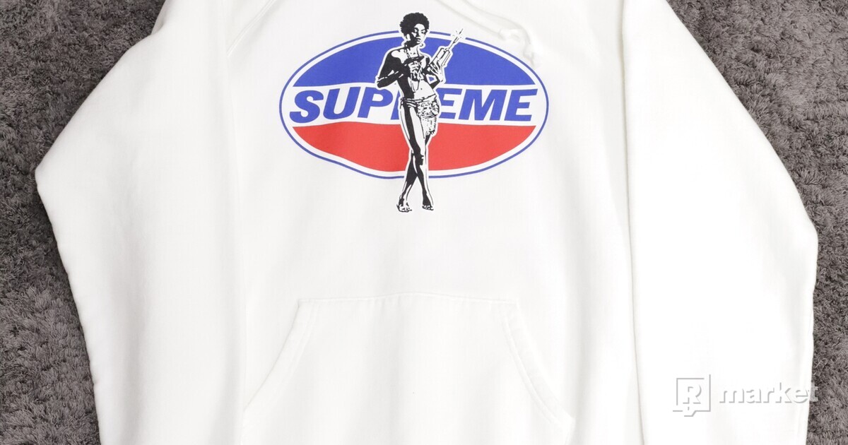Supreme x Hysteric Glamour Hoodie White | REFRESHER Market