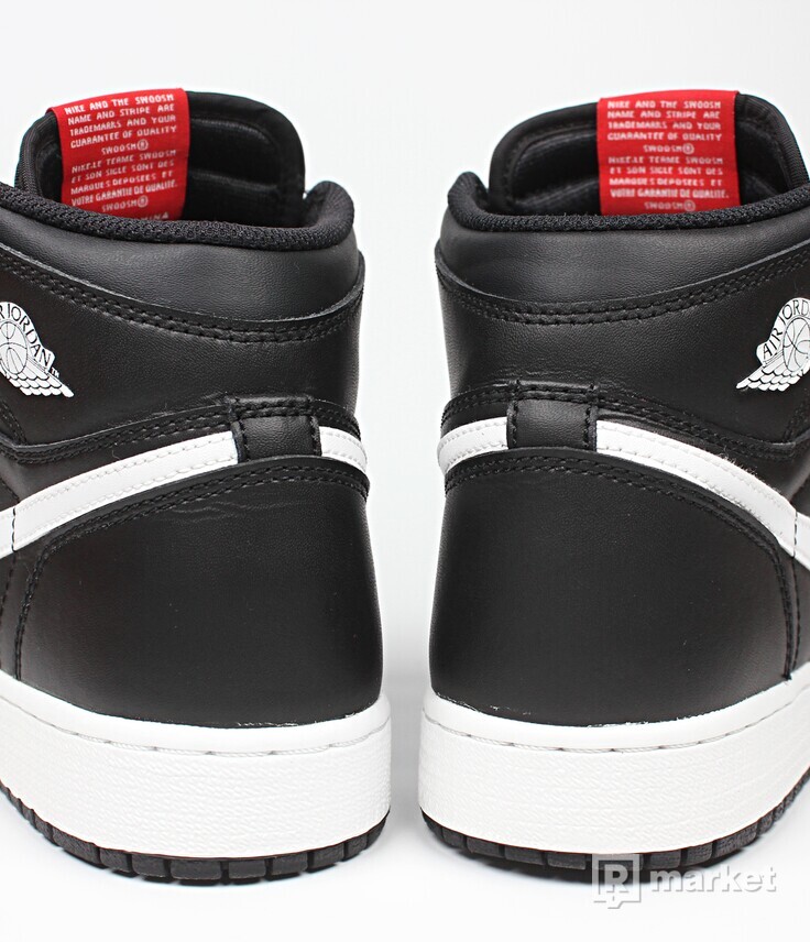 Air Jordan Retro 1 High OG "Yin Yang" Black (GS)