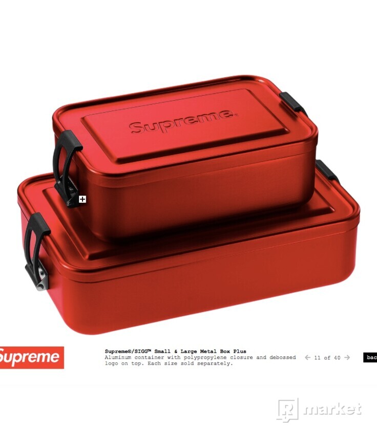 Supreme Storage Box | Red