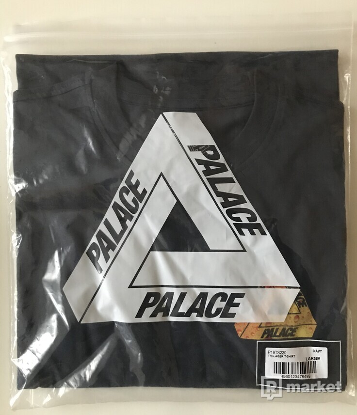 Palace Tri-Lager Tee Navy
