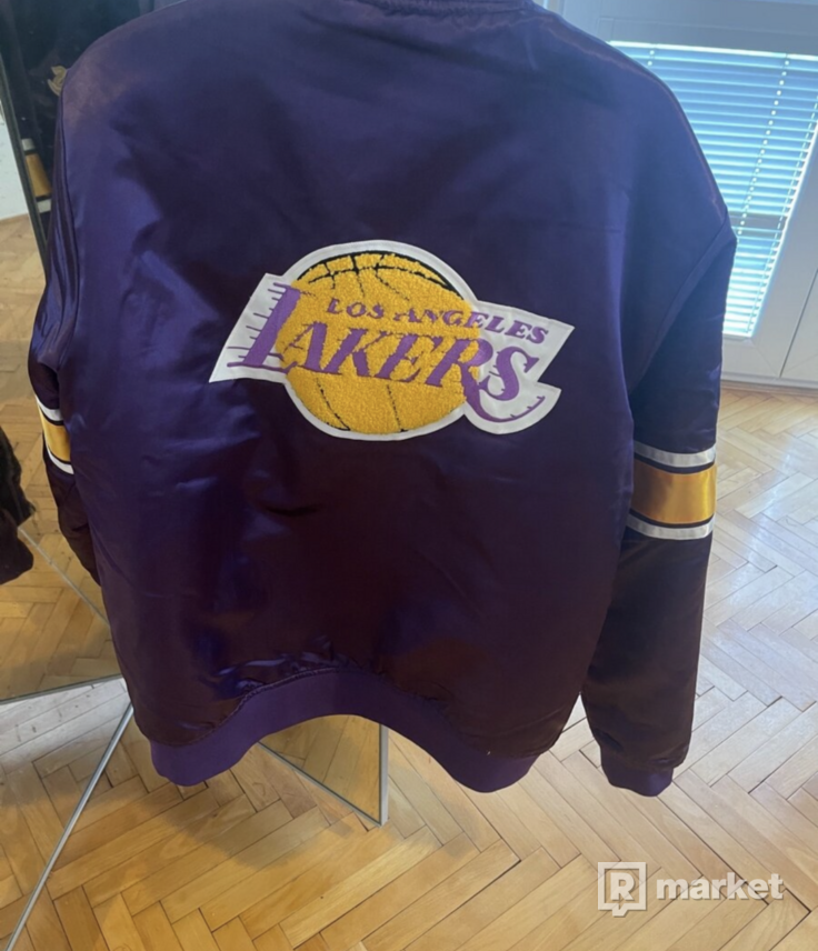 Pánska Mitchell a Ness Lakers Bunda
