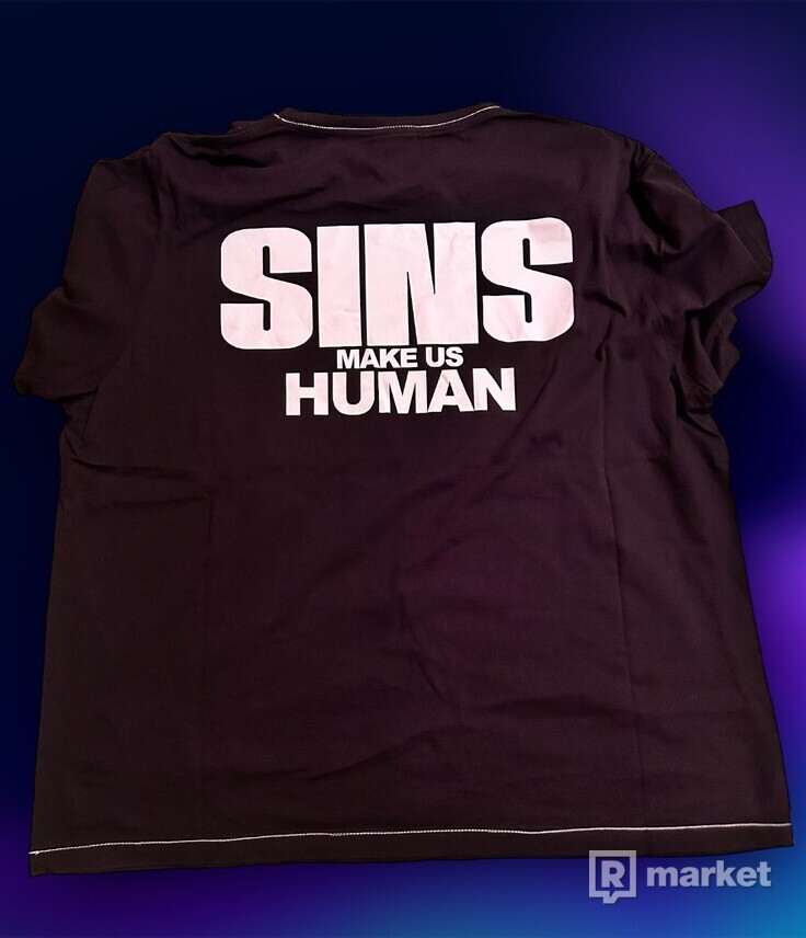 Cryformercy - Sins Make us Human tričko čierne