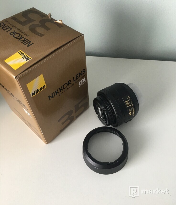 NIKKOR 35mm f/1.8 AF-S DX Objektív na Nikon
