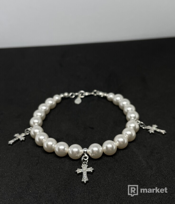 Swarovski pearl bracelet