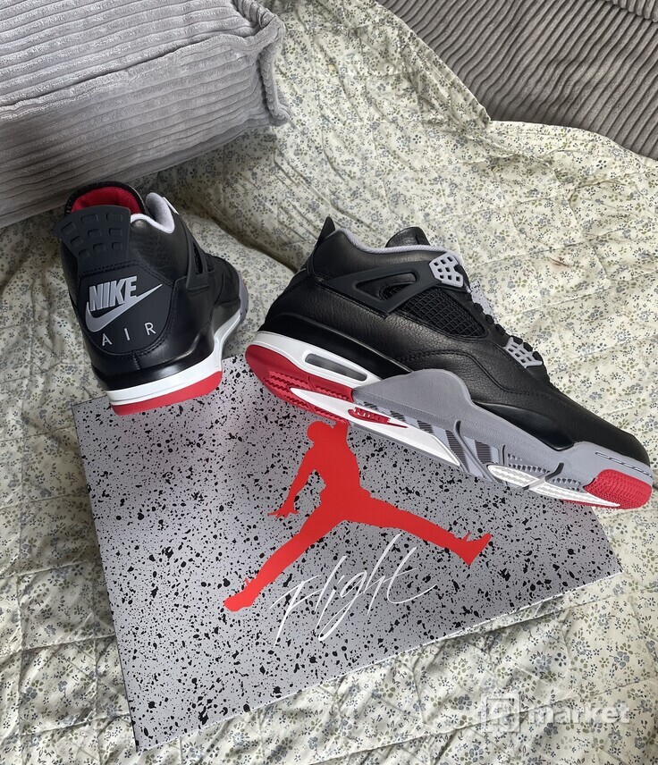 Nike Air Jordan 4 Bred "Reimagined"