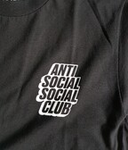 ASSC - AntiSocialSocialClub BLOCKED BLACK TEE
