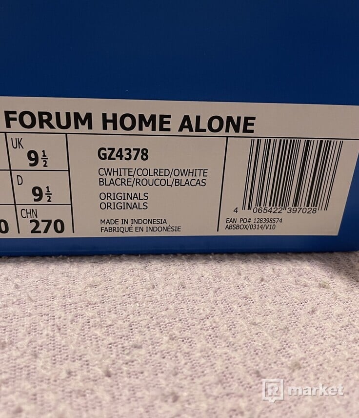 Adidas Forum home alone