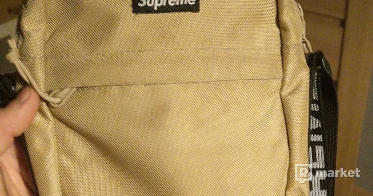 Tan supreme 2025 shoulder bag