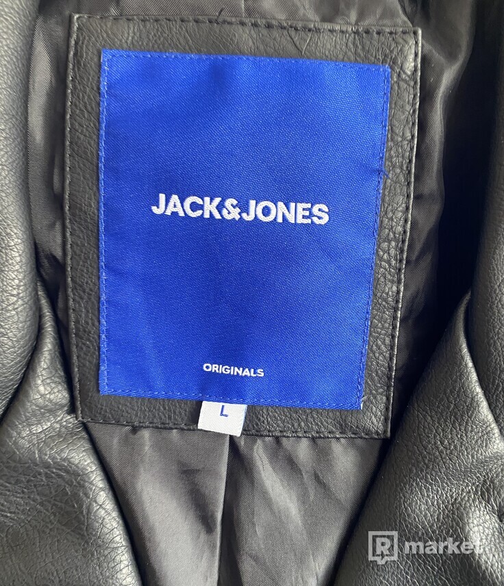 Jack&jones leather jacket