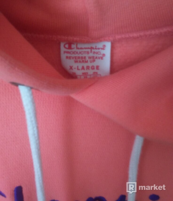 Champion hoodie XL orange