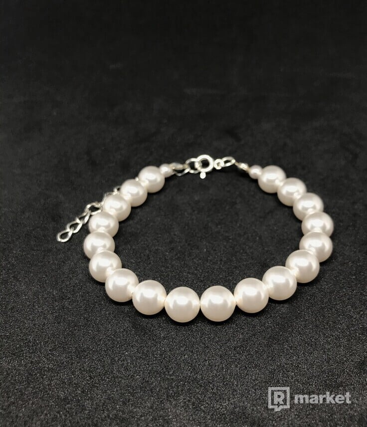Swarovski pearl  bracelet